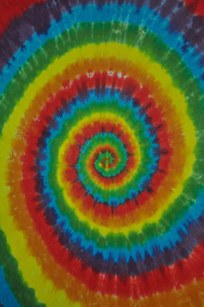Rainbow Spiral Tapestry - Click Image to Close
